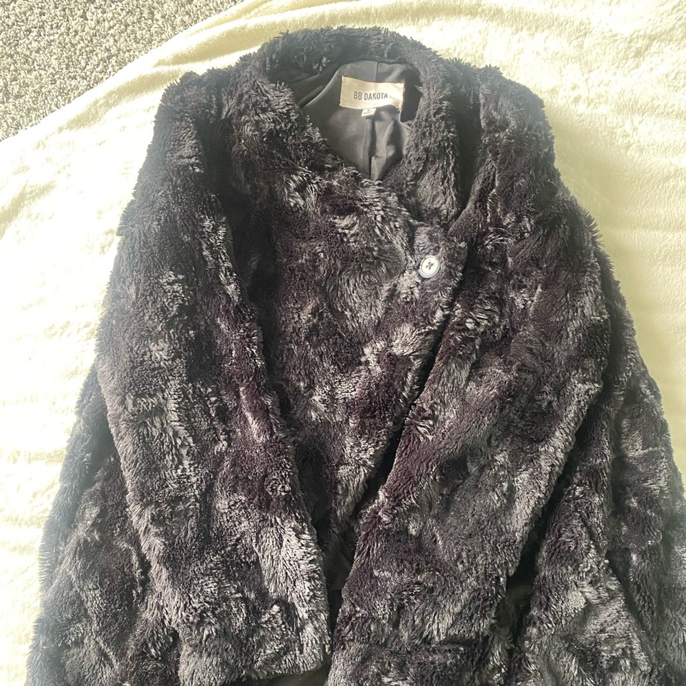 Teddy jacket. Buttons at top only, great for work or dressing up